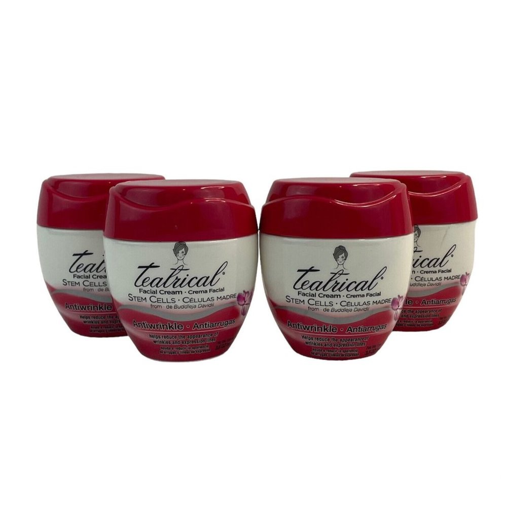 4x Teatrical Facial Cream Stem Cells‎ Antiwrinkle 3.5 oz